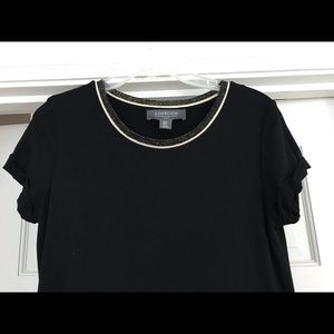 Black Dress/Sparkly Collar